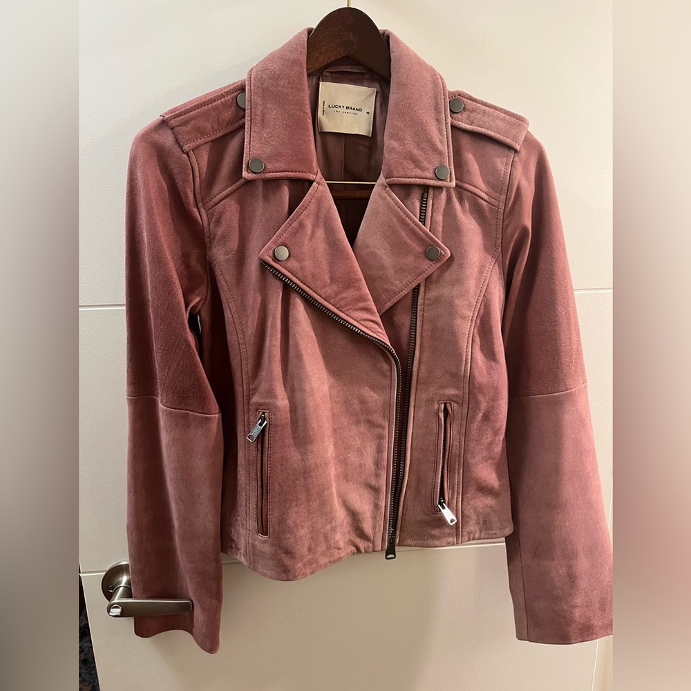 Lucky brand leather jacket